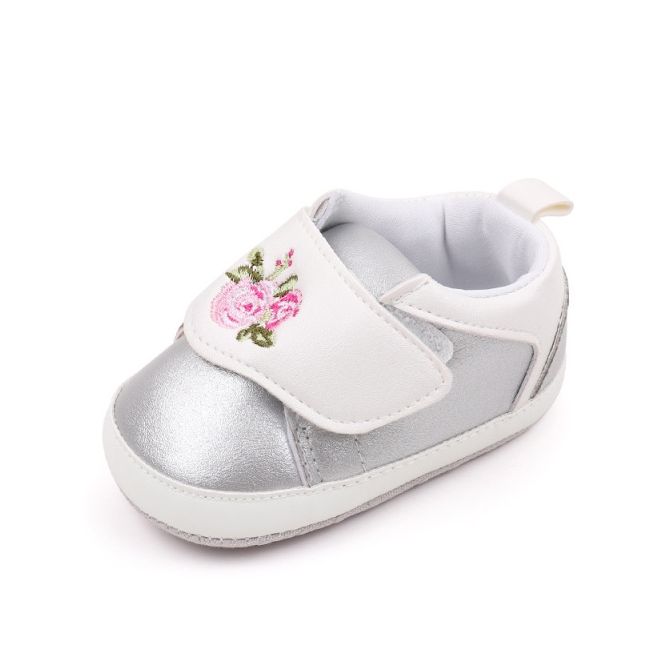 Pantofiori argintii pentru fetite - roses mbbhx3171-2-p13
