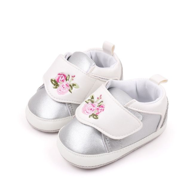 Pantofiori argintii pentru fetite - roses mbbhx3171-2-p13