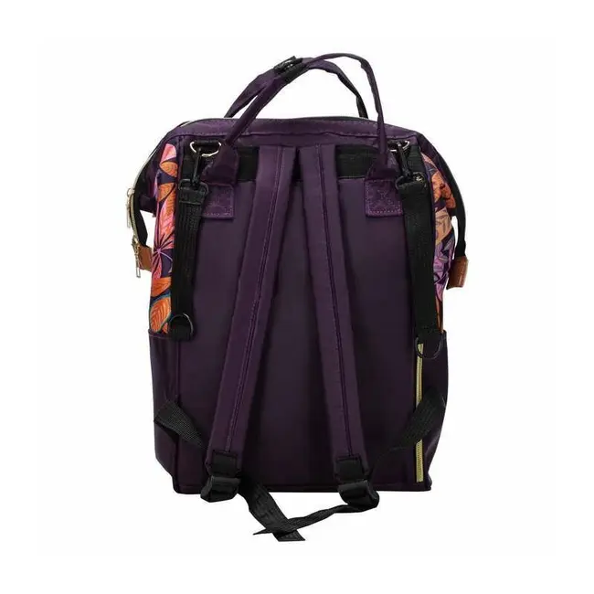 Rucsac pentru mamici, Simply, Cu multiple compartimente, FreeON, 25 x 16 x 40cm, Black BYN49089