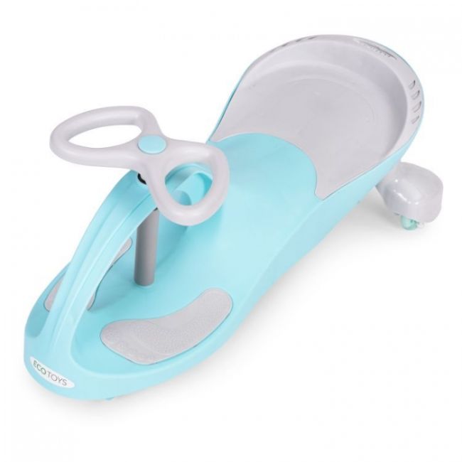 Trotineta gravitationala tip barca cu roti led ecotoys ym-sw-1 - albastru edeediym-sw-1blue
