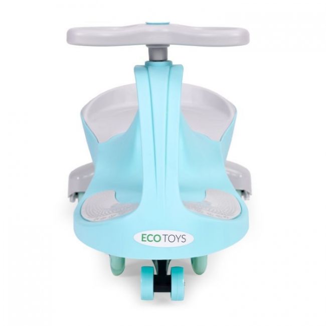 Trotineta gravitationala tip barca cu roti led ecotoys ym-sw-1 - albastru edeediym-sw-1blue