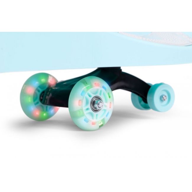 Trotineta gravitationala tip barca cu roti led ecotoys ym-sw-1 - albastru edeediym-sw-1blue