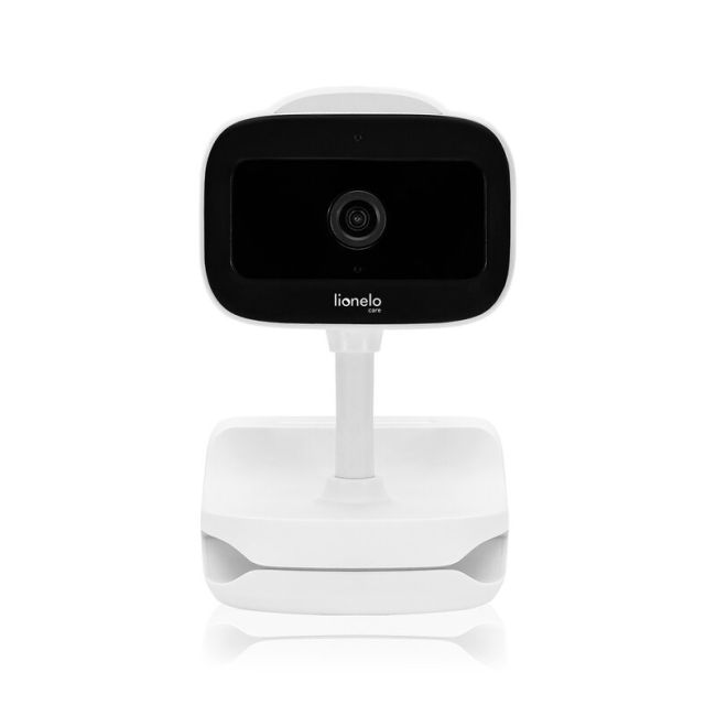 Video monitor, Lionelo, Babyline Go, Cu aplicatia dedicata Lionelo Smart, Mod de noapte 8m, Cu functie de iluminare, Pana la 5h functionare wireless, Comunicare bidirectionala, Rotatie 180 grade, Alb BYNLOC-BABYLINE_GO