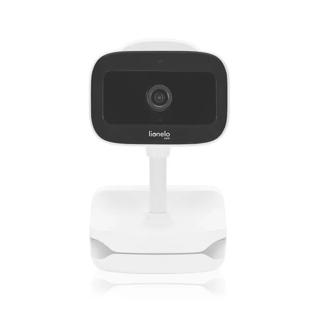 Video monitor, Lionelo, Babyline Go, Cu aplicatia dedicata Lionelo Smart, Mod de noapte 8m, Cu functie de iluminare, Pana la 5h functionare wireless, Comunicare bidirectionala, Rotatie 180 grade, Alb BYNLOC-BABYLINE_GO