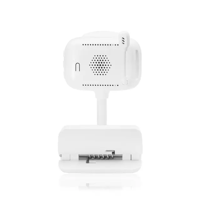 Video monitor, Lionelo, Babyline Go, Cu aplicatia dedicata Lionelo Smart, Mod de noapte 8m, Cu functie de iluminare, Pana la 5h functionare wireless, Comunicare bidirectionala, Rotatie 180 grade, Alb BYNLOC-BABYLINE_GO