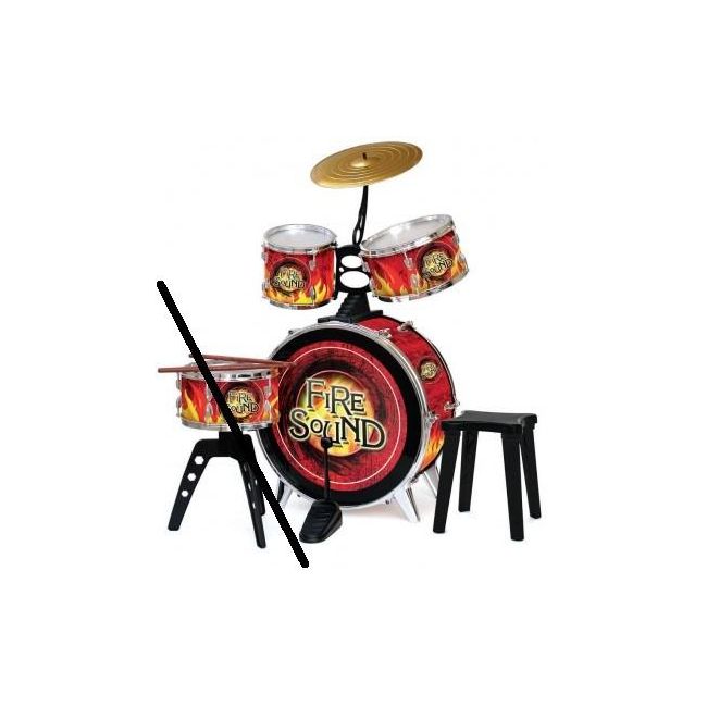 Instrumente muzicale copii Set Tobe copii Fire Sound - SOLDM5561