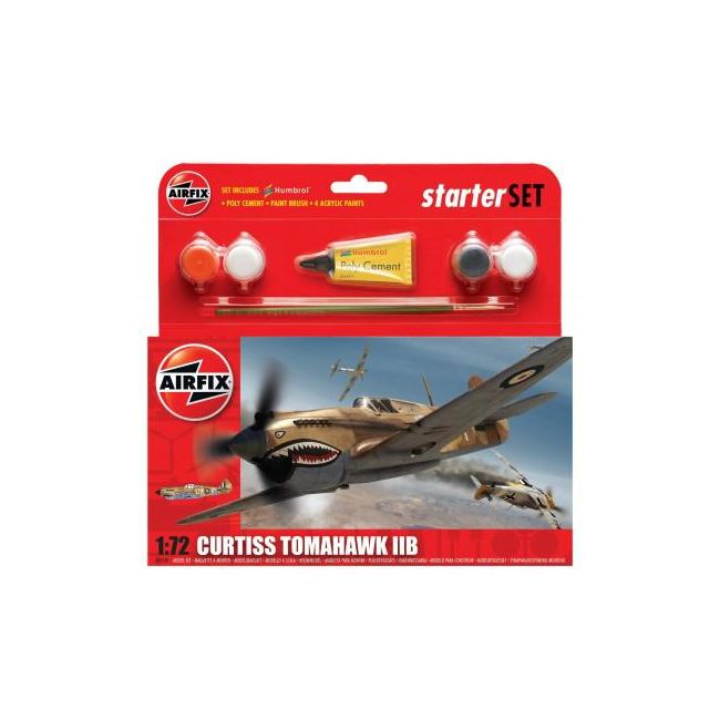 Kit constructie Avion Curtiss Tomahawk IIB  - SOLAF55101