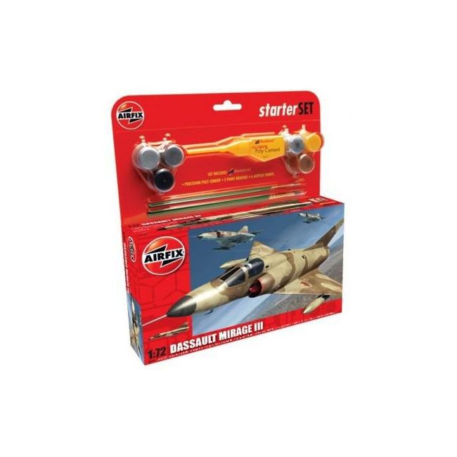 Kit constructie avion Dassault Mirage III - SOLAF50087