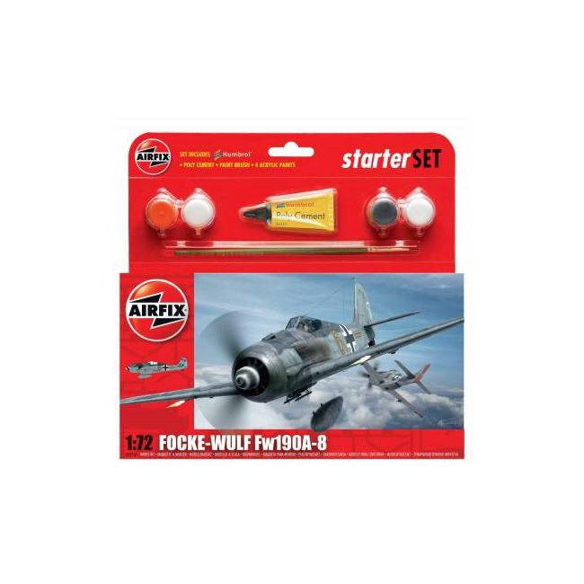 Kit constructie Avion Focke Wulf 190A-8 - SOLAF55110