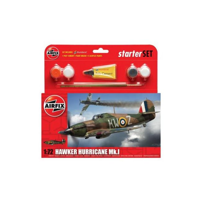 Kit constructie Avion Hawker Hurricane Mkl  - SOLAF55111