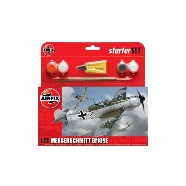 Kit constructie avion Messerschmitt Bf109E  - SOLAF55106