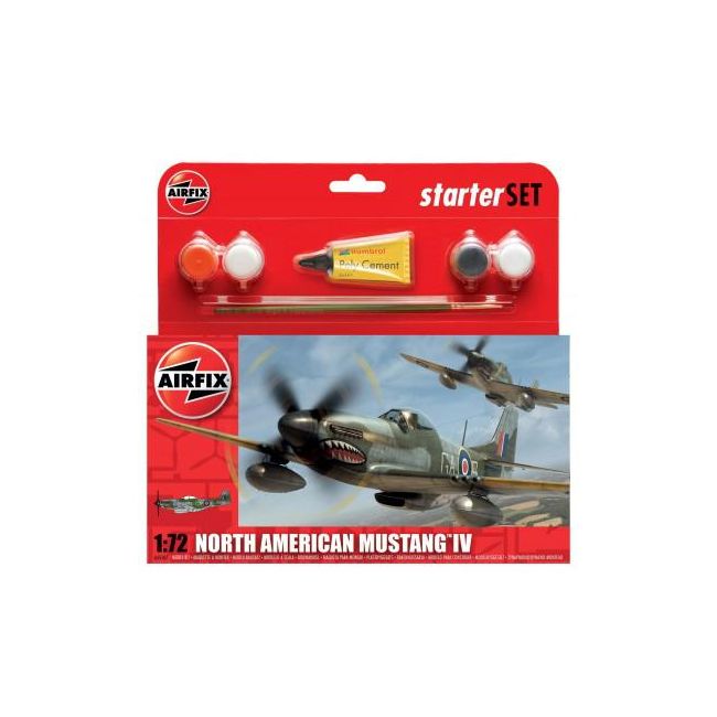 Kit constructie Avion Mustang P51  - SOLAF55107