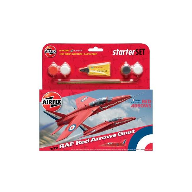 Kit constructie Avion RAF Red Arrows  Gnat - SOLAF55105