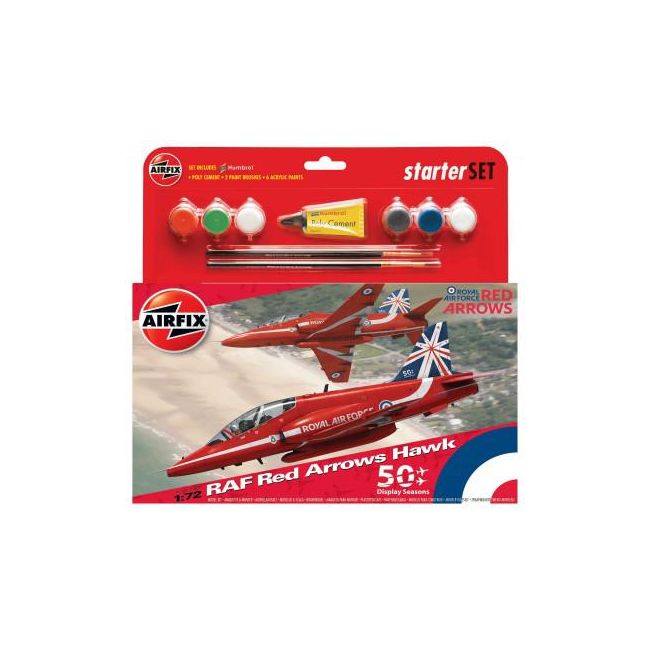 Kit constructie Avion RAF Red Arrows HAWK Mediu - SOLAF55202