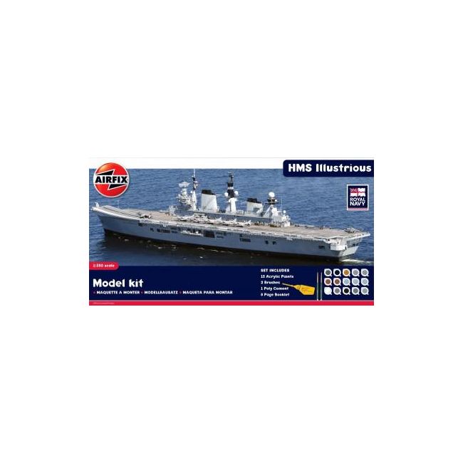 Kit constructie portavion HMS Illustrious - SOLAF50059