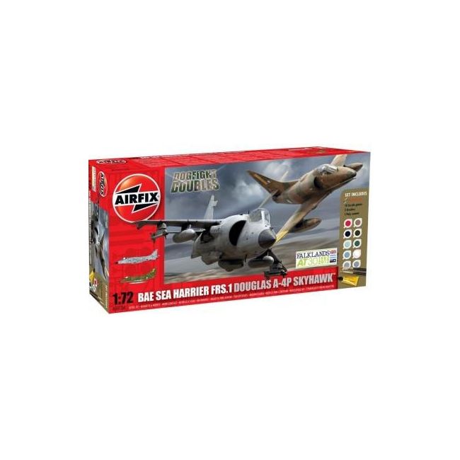 Kit constructie Set Bae  Sea Harrier Douglas Skyhawk - SOLAF50134