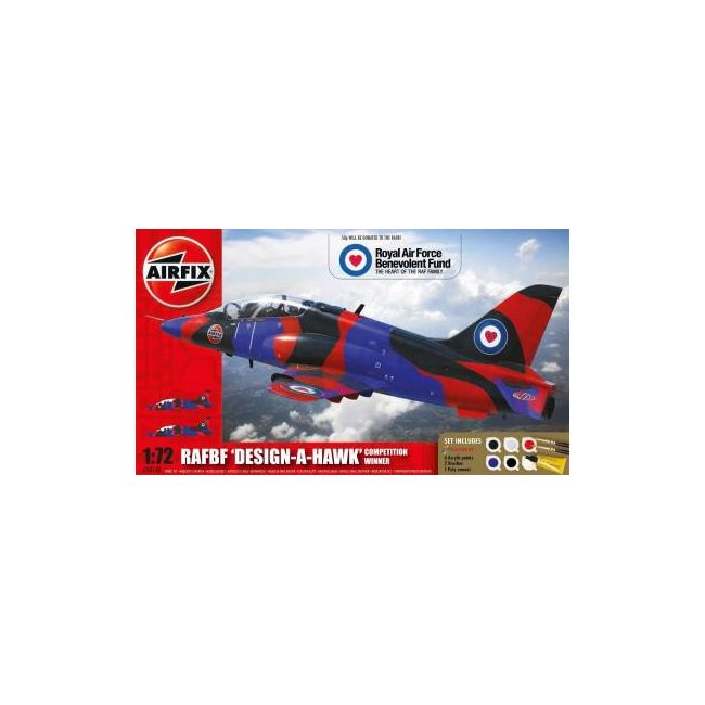 Kit constructie si pictura RAFBF Hawk Design a Hawk Scheme - SOLAF50140