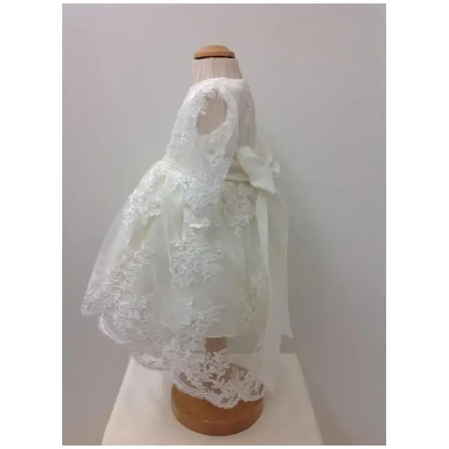 Rochita cu manecuta eleganta pentru fetite Printesa Alba - SNB10_1