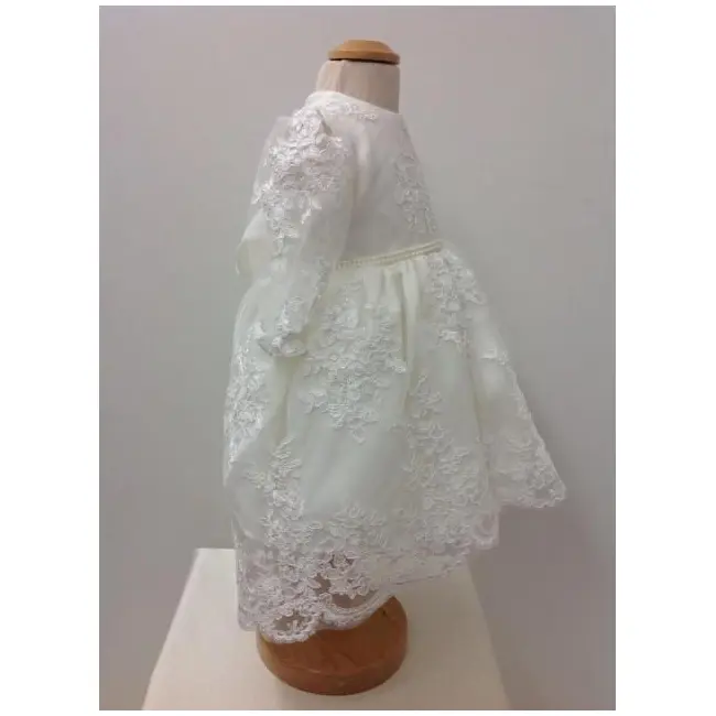 Rochita cu manecuta eleganta pentru fetite Printesa Alba - SNB10_1