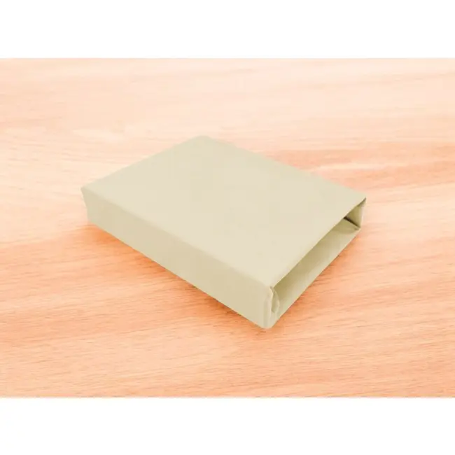Cearceaf cu elastic, MimiNu, Jerse, Pentru patut 140X70 cm, Material certificat Oeko Tex Standard 100, Nugat BYN6426972026093