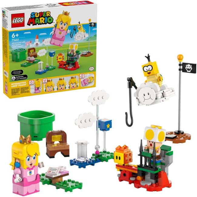 LEGO SUPER MARIO AVENTURI CU PEACH INTERACTIVA 71441 VIVLEGO71441