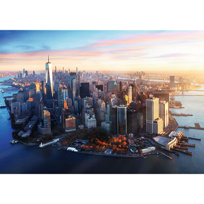PUZZLE TREFL 1000 PREMIUM PLUS PHOTO ODYSSEY MANHATTAN NEW YORK VIV10828