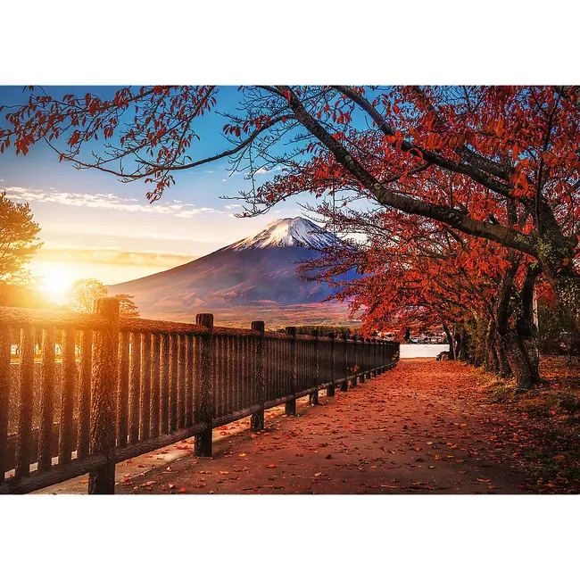 PUZZLE TREFL 1000 PREMIUM PLUS PHOTO ODYSSEY MUNTELE FUJI JAPONIA VIV10817