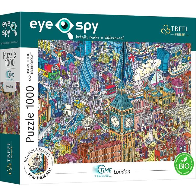 PUZZLE TREFL 1000 UFT EYE SPY TRAVEL LONDRA VIV10750
