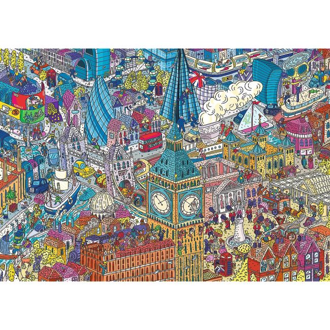 PUZZLE TREFL 1000 UFT EYE SPY TRAVEL LONDRA VIV10750