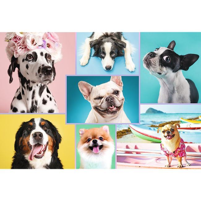 PUZZLE TREFL 1500 CATELUSII AMUZANTI VIV26186