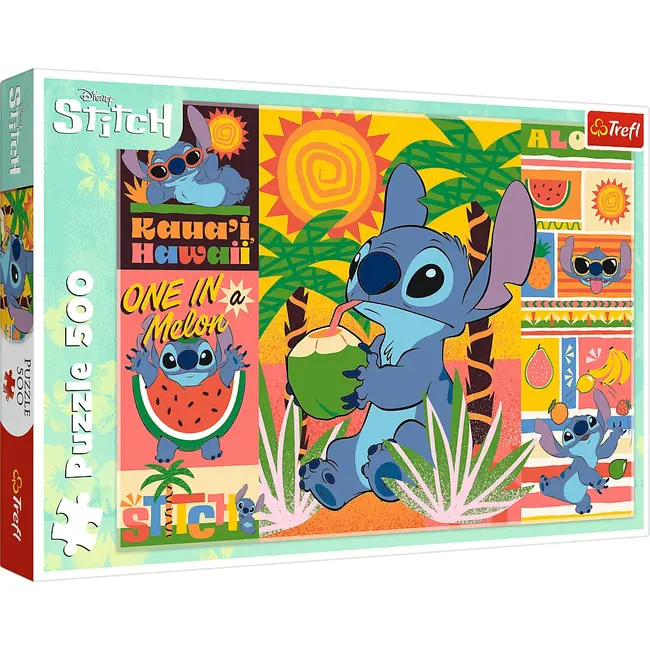 PUZZLE TREFL 500 DISNEY STITCH IN VACANTA VIV37483