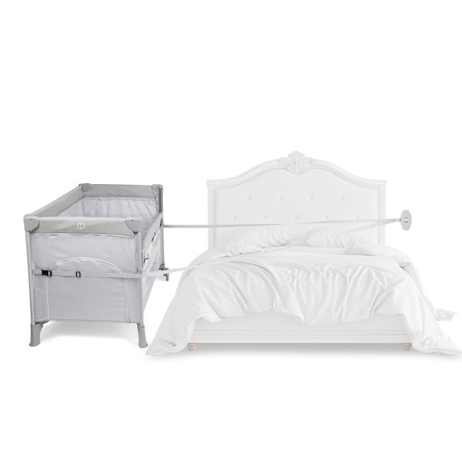 Patut pliant 2 nivele Juju DreamyCloud, Grey JUJJU7975-Dreamy-Cloud