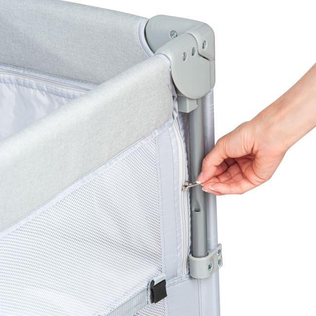 Patut pliant 2 nivele Juju DreamyCloud, Grey JUJJU7975-Dreamy-Cloud