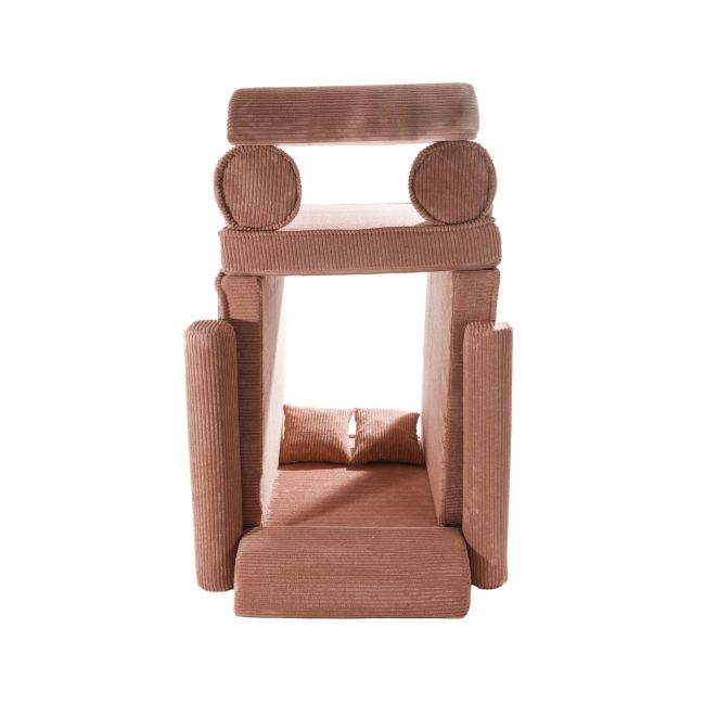 Playset Modular Canapea Premium Aesthetic Spuma ,   Roz Pudra Pjbsdpsc001