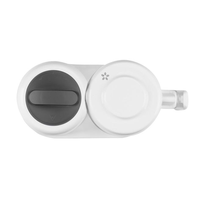Aparat de gatit, Lionelo, BabyMenu, 5 in 1, Cu functii de gatire la abur, dezghetare, amestecare, incalzire si sterilizare, Cu recipient din tritan, Include meniu cu retete, Personalizare setari, Alb BYNLOC-BABYMENU