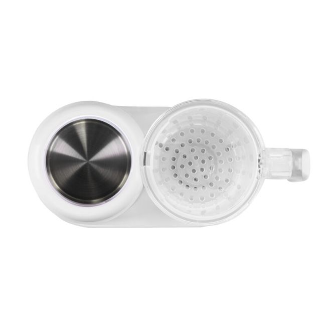 Aparat de gatit, Lionelo, BabyMenu, 5 in 1, Cu functii de gatire la abur, dezghetare, amestecare, incalzire si sterilizare, Cu recipient din tritan, Include meniu cu retete, Personalizare setari, Alb BYNLOC-BABYMENU