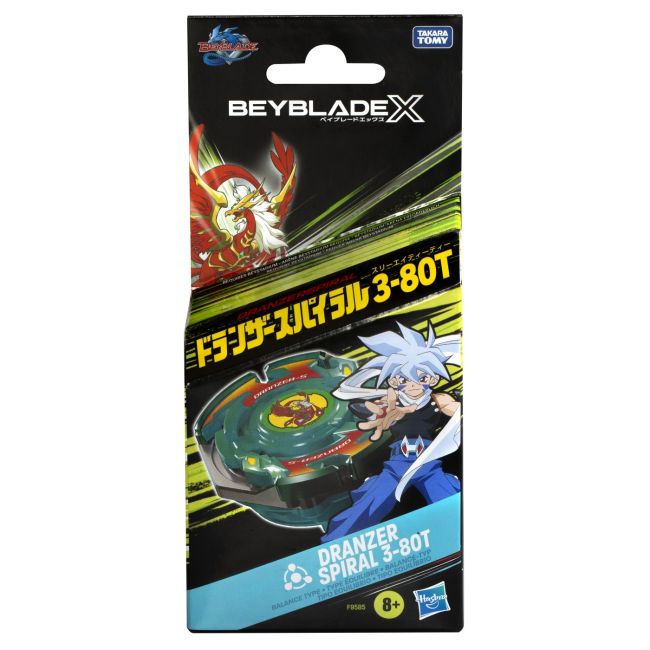 BEYBLADE X DRANZER SPIRALA SI LANSATOR VIVF9585