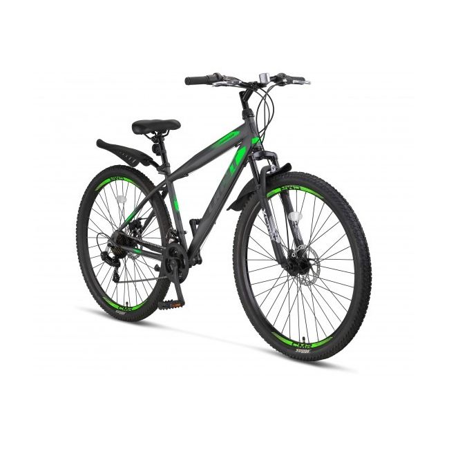 Bicicleta MTB-HT 29   UMIT Faster, negru verde BKN353