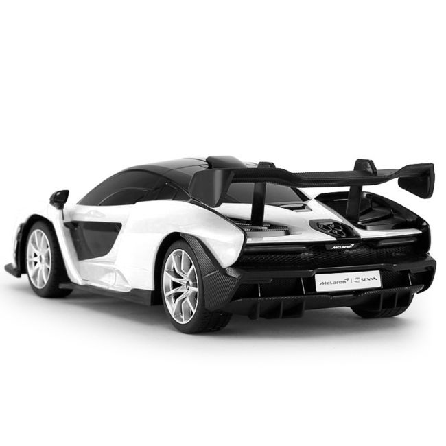 MASINA CU TELECOMANDA MCLAREN SENNA ALB CU SCARA 1 LA 18 VIVRas96300_Alb