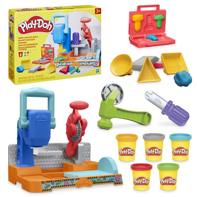 PLAY DOH BANC DE LUCRU CU SCULE VIVF9141