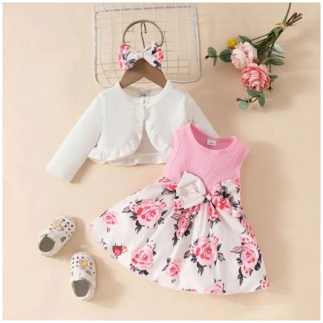 Rochita cu bolero - roses cshmm-335-j