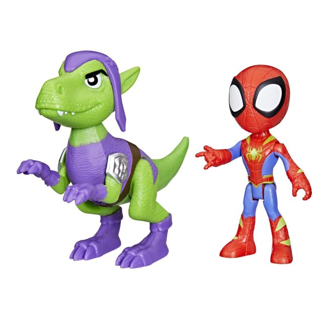 SPIDEY SI PRIETENII MARVEL DINO WEBS SPIDEY SI GOBLIN RAPTOR VIVF9478_G0120