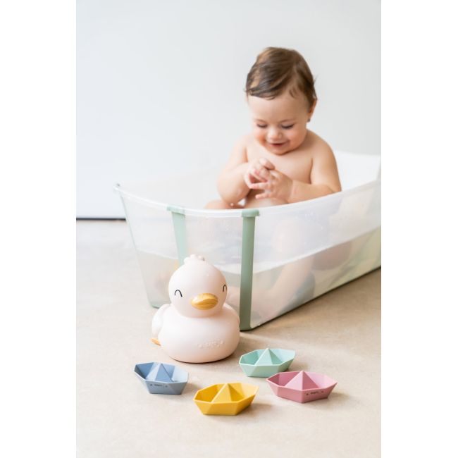 Set De Patru Barcute   Origami  , +6 Luni Pjb382