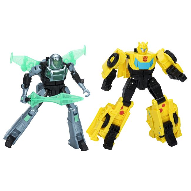 TRANSFORMERS EARTHSPARK SET 2 FIGURINE BUMBLEBEE SI MO MALTO VIVF8439