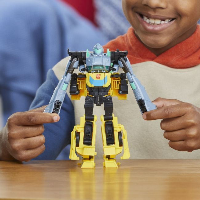 TRANSFORMERS EARTHSPARK SET 2 FIGURINE BUMBLEBEE SI MO MALTO VIVF8439