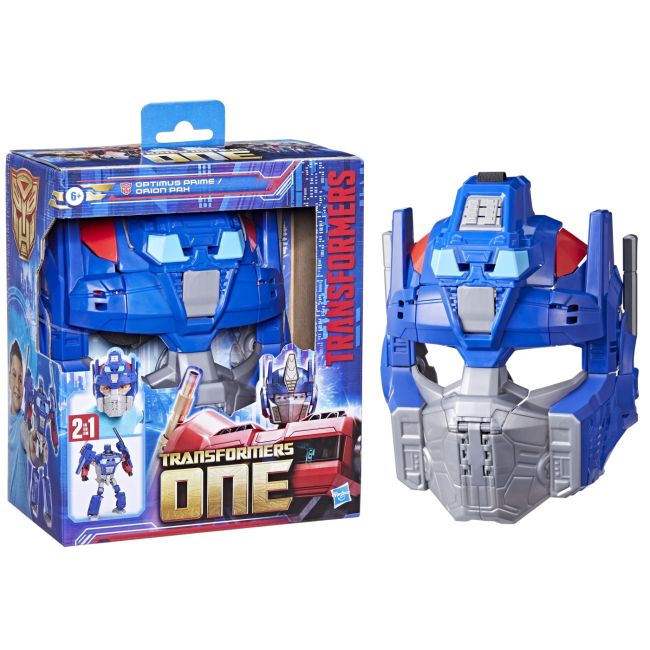 TRANSFORMERS ONE 2 IN 1 OPTIMUS PRIME SI MASCA VIVF9182