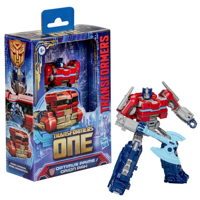 TRANSFORMERS ONE FIGURINA 23CM OPTIMUS PRIME ORION PAX VIVF8611_F8691