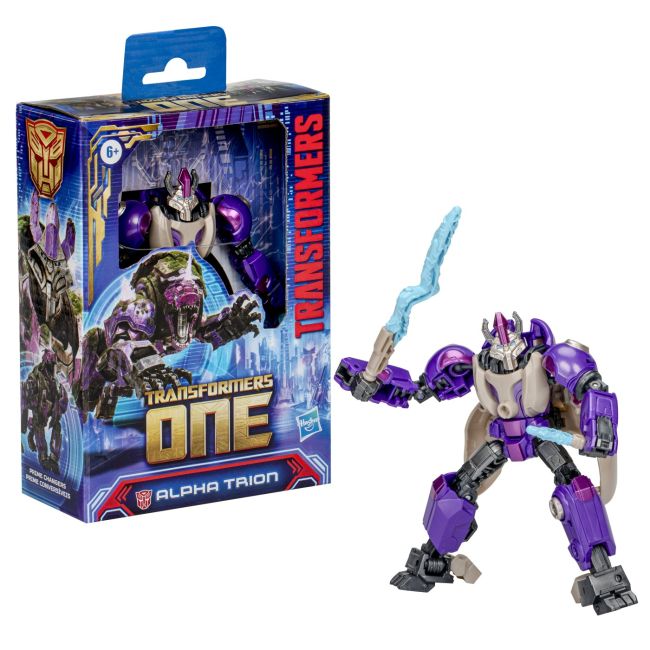 TRANSFORMERS ONE FIGURINA ALPHA TRION 23CM VIVF8611_F8692