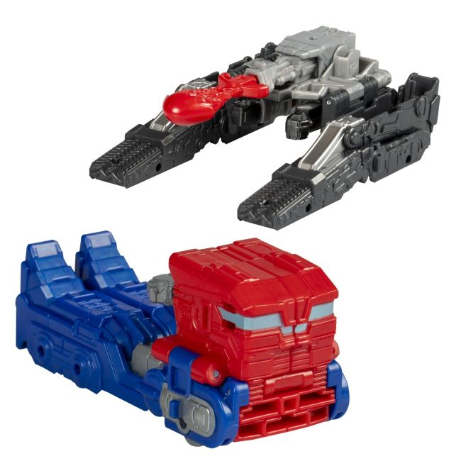TRANSFORMERS ONE SET 2 FIGURINE OPTIMUS PRIME SI MEGATRON VIVF9207
