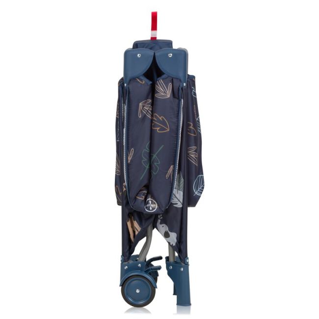 Tarc de joaca copii, Lionelo, Bonnie, Pana la 15 kg, 100 x 100 cm, Pliere compacta, Include geanta de transport, Din plasa, Cu intrare laterala cu fermoar, Cu roti, Cu salteluta din spuma, Conform cu EN12227, Albastru BYNLO-BONNIE_BLUE_NAVY